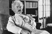 Foto van Mark Twain