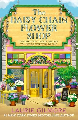 Boekomslag van The Daisy Chain Flower Shop door Laurie Gilmore