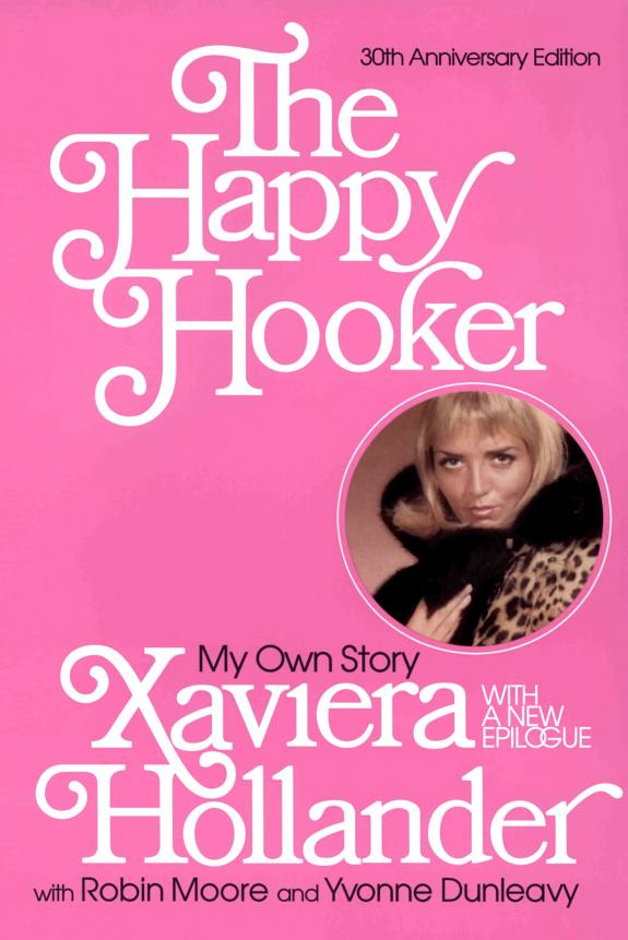 Boekomslag van The Happy Hooker door Xaviera Hollander