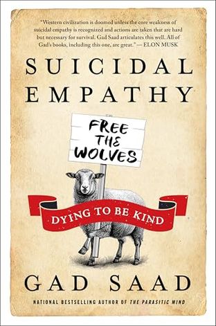 Boekomslag van Suicidal Empathy door Gad Saad