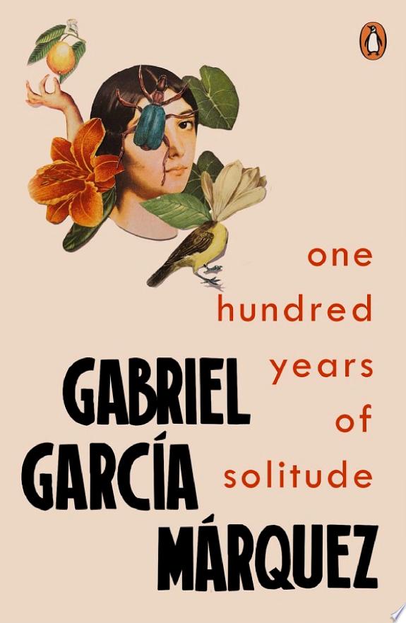 Boekomslag van One Hundred Years of Solitude door Gabriel Garcia Marquez