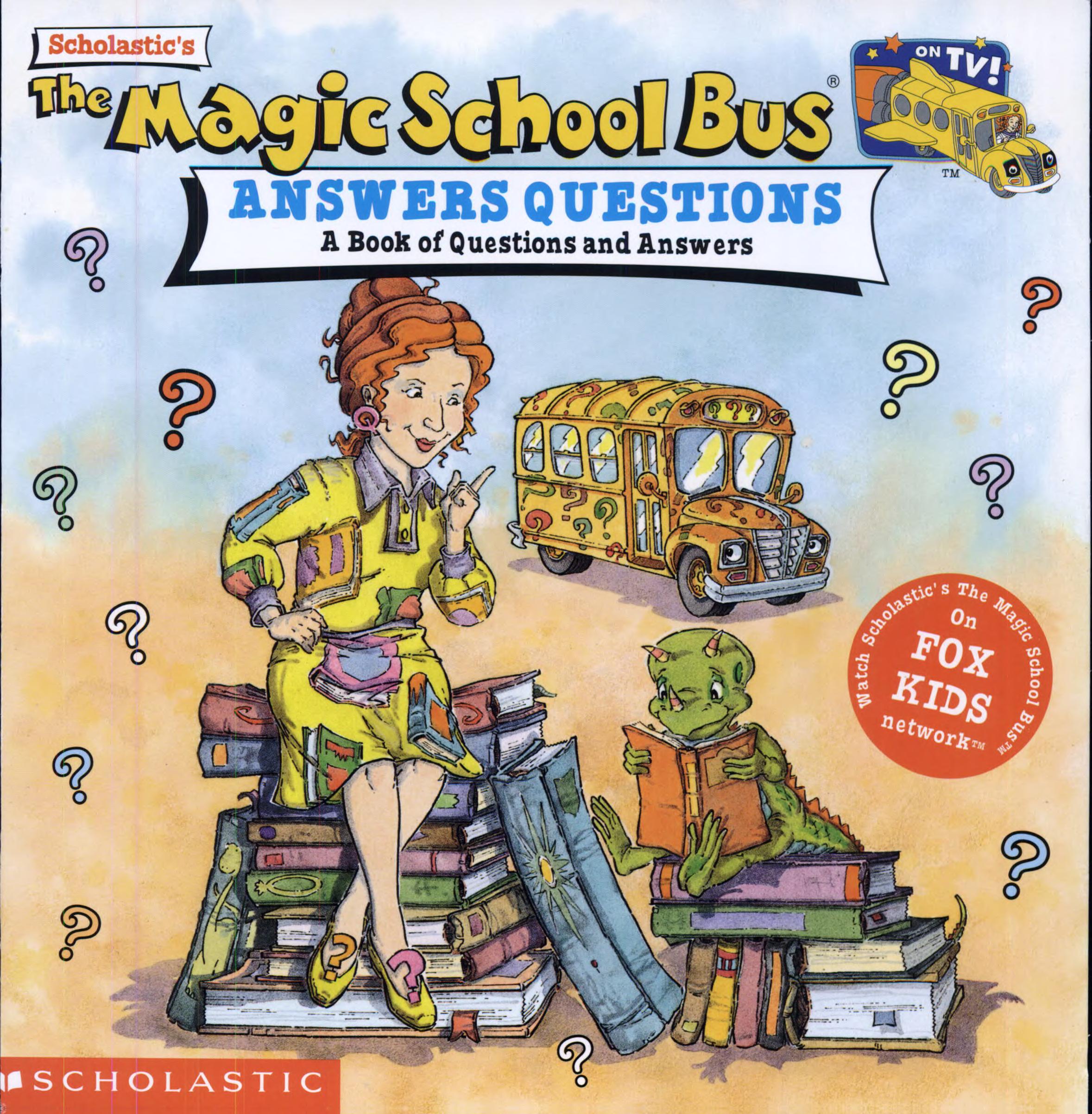 Boekomslag van The Magic School Bus Answers Questions door Anne Schreiber