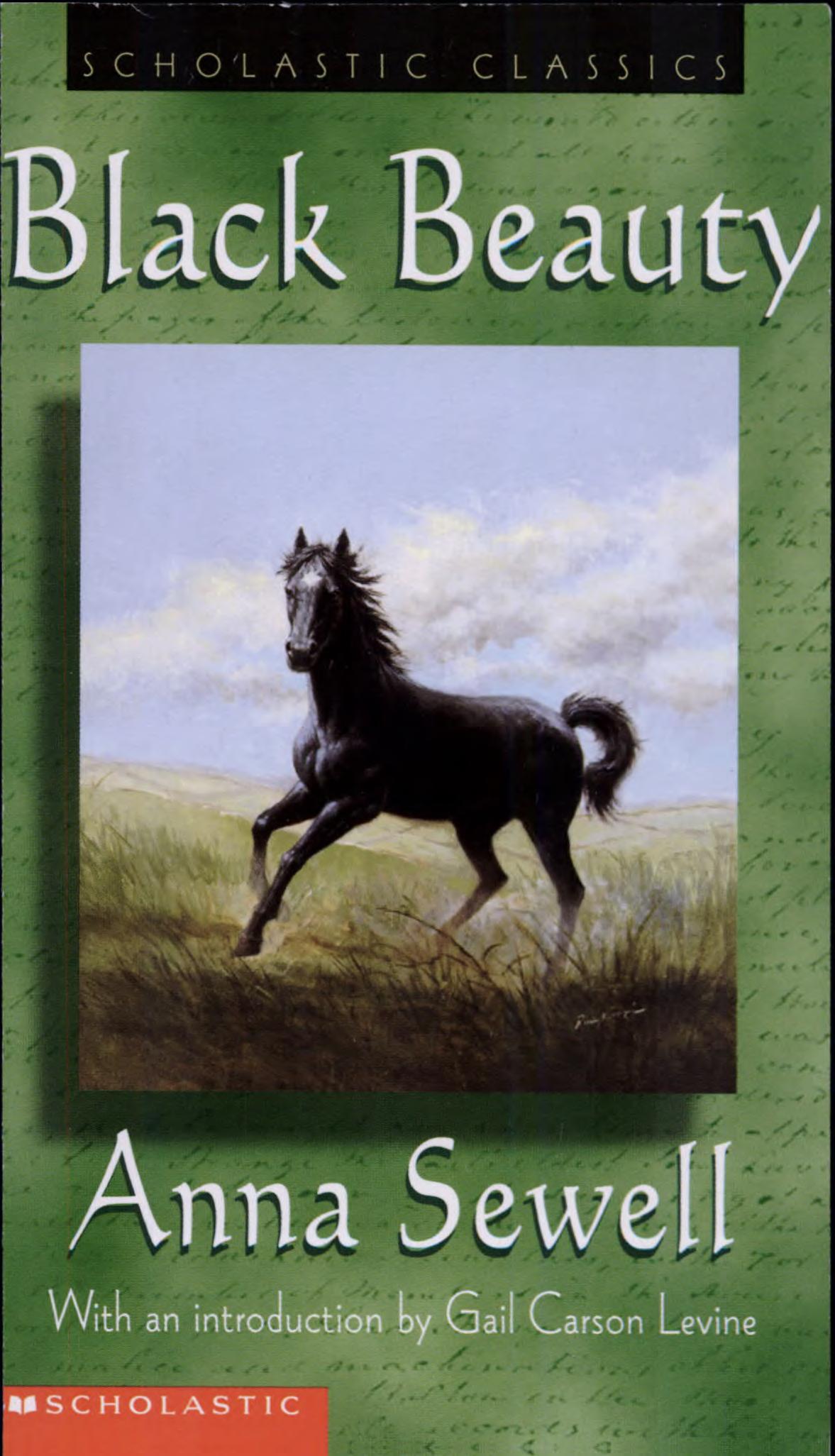 Boekomslag van Black Beauty door Anna Sewell