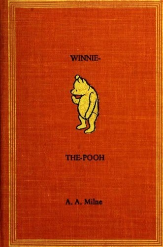 Boekomslag van Winnie-the-pooh door A. A. Milne