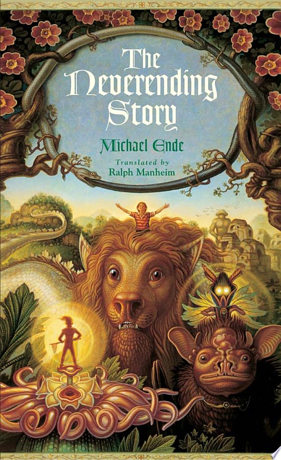 Boekomslag van The Neverending Story door Michael Ende