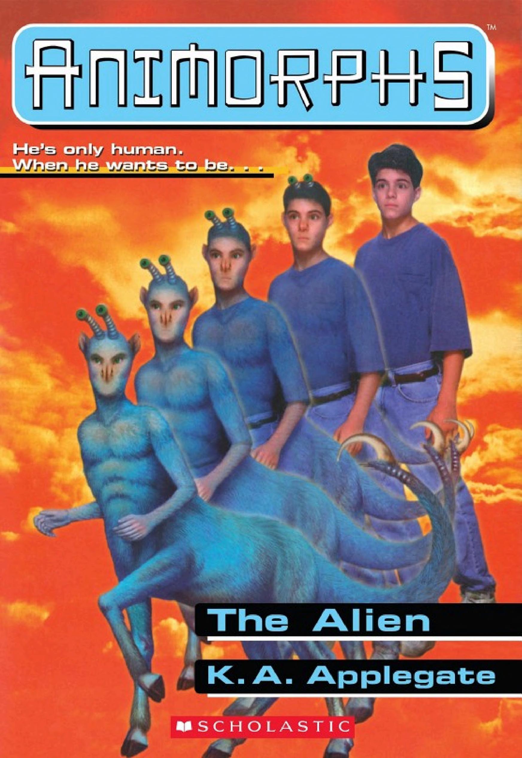 Boekomslag van The Alien (animorphs #8) door K. A. Applegate