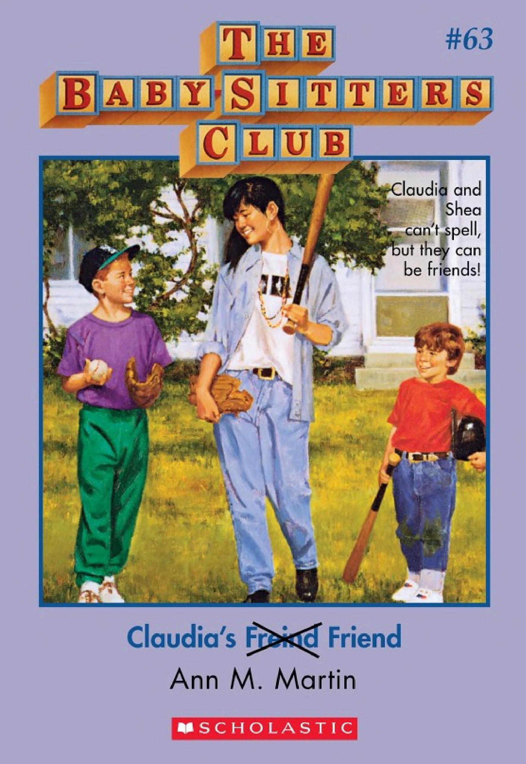 Boekomslag van Claudia's Friend (the Baby-sitters Club #63) door Ann M. Martin
