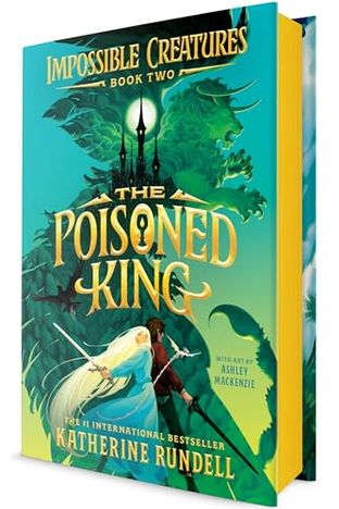 Boekomslag van The Poisoned King door Katherine Rundell