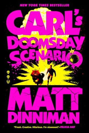 Boekomslag van Carl's Doomsday Scenario door Matt Dinniman