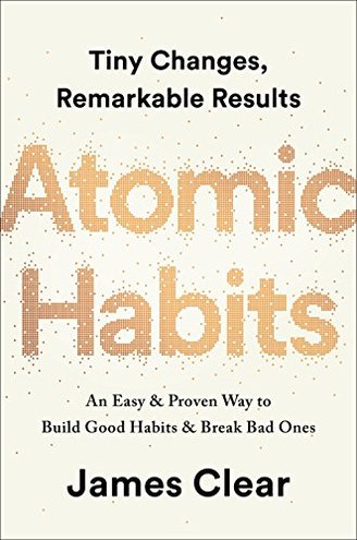 Boekomslag van Atomic Habits door James Clear