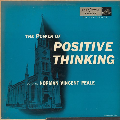 Boekomslag van The Power of Positive Thinking door Norman Vincent Peale