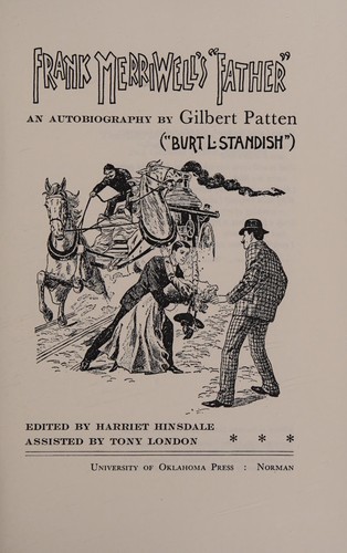 Boekomslag van Frank Merriwell's Father door Gilbert Patten