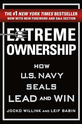 Boekomslag van Extreme Ownership door Jocko Willink and Leif Babin