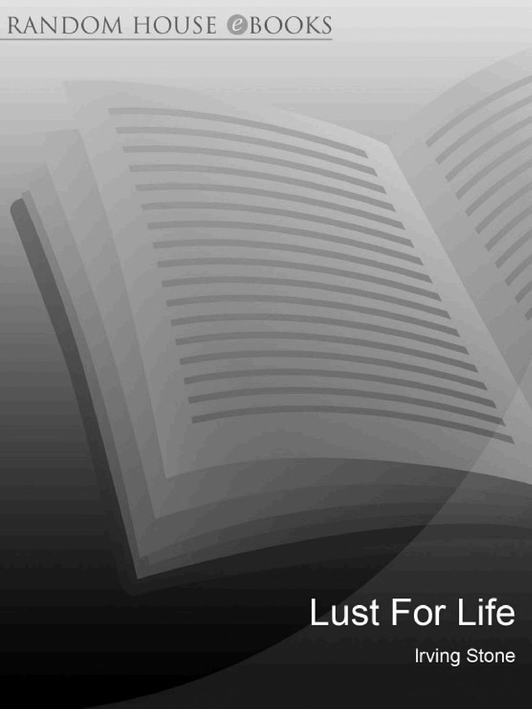 Boekomslag van Lust for Life door Irving Stone