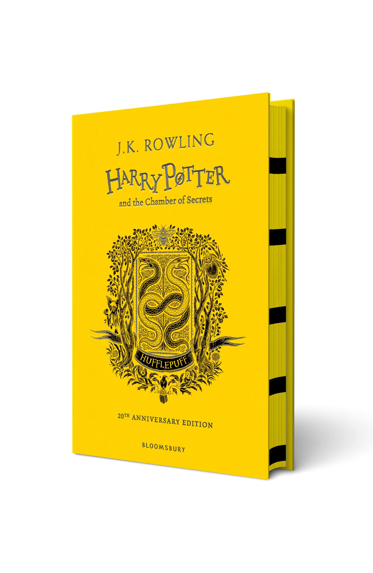 Boekomslag van Harry Potter and the Chamber of Secrets door J. K. Rowling