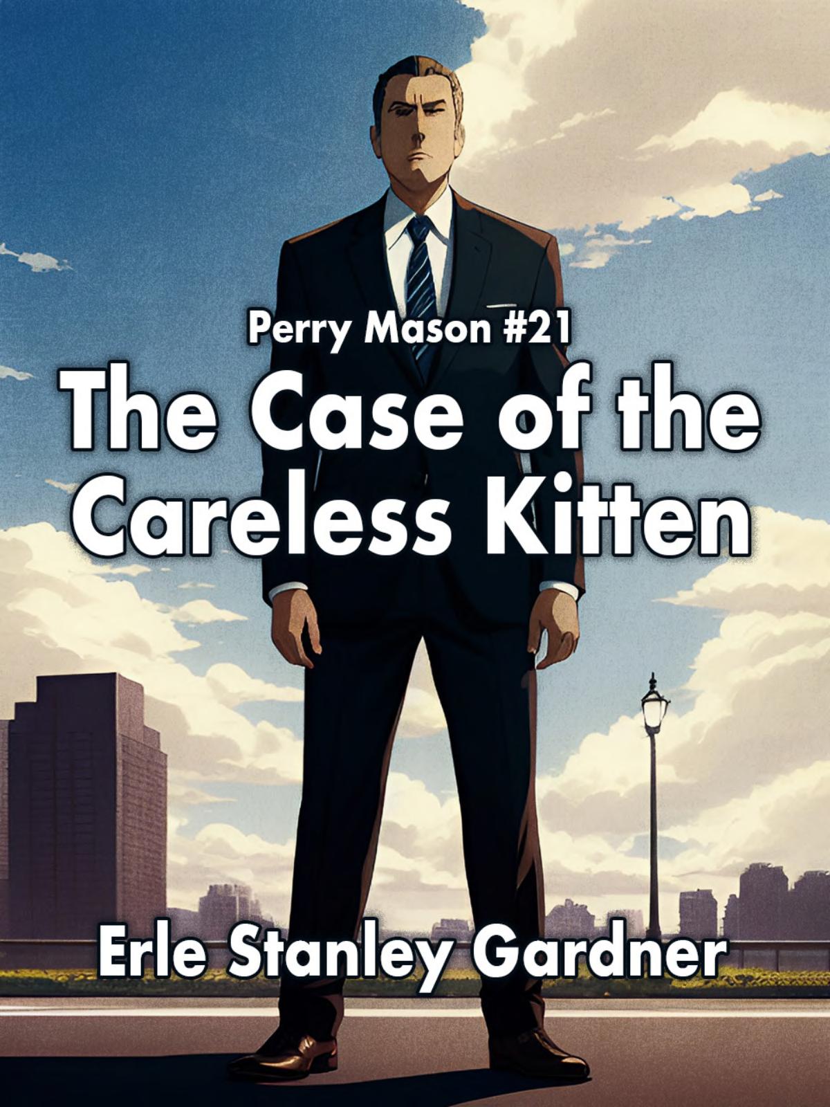 Boekomslag van The Case of the Careless Kitten door Erle Stanley Gardner