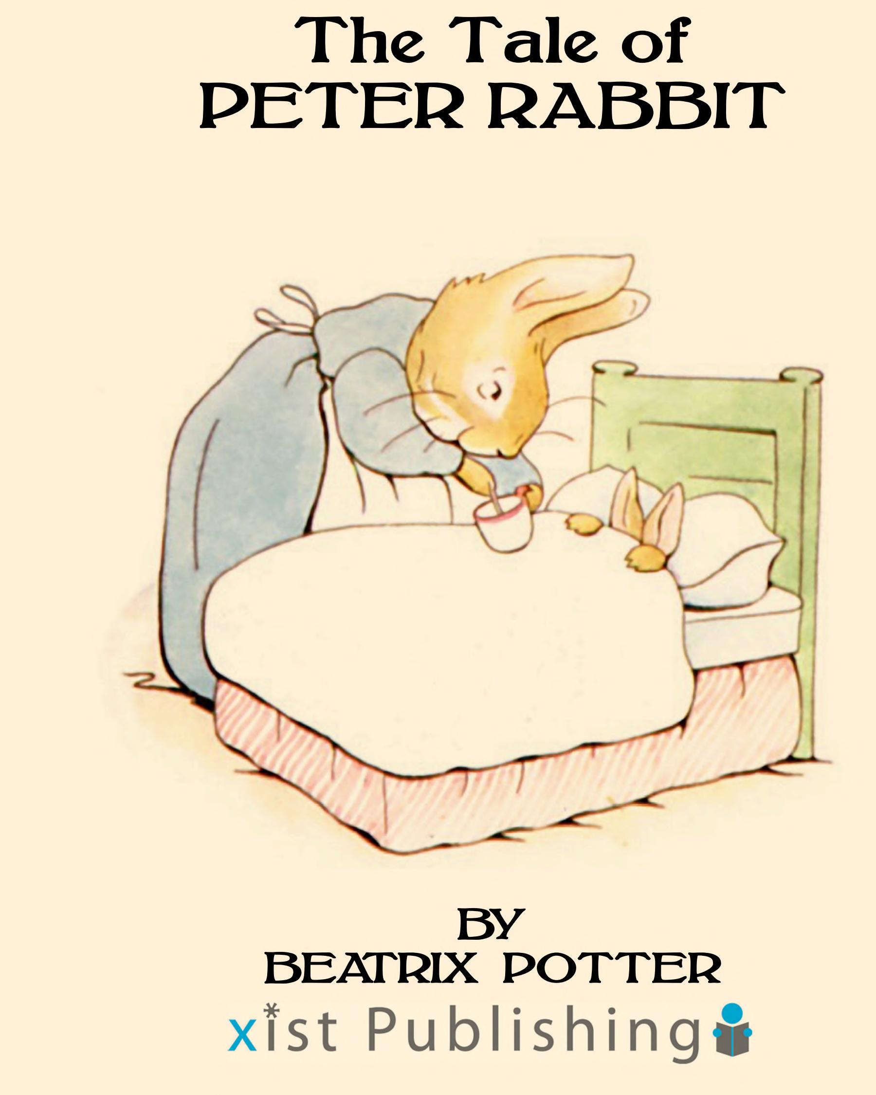 Boekomslag van The Tale of Peter Rabbit door Beatrix Potter