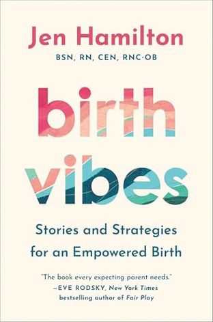 Boekomslag van Birth Vibes door Jen Hamilton