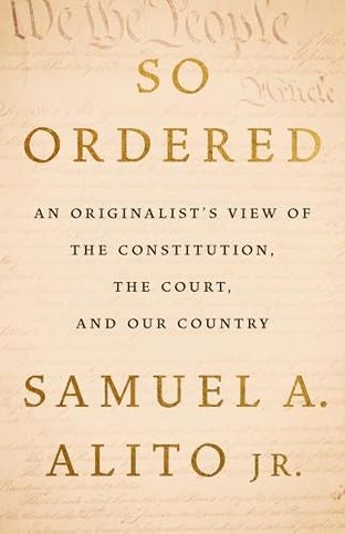Boekomslag van So Ordered door Samuel A. Alito Jr