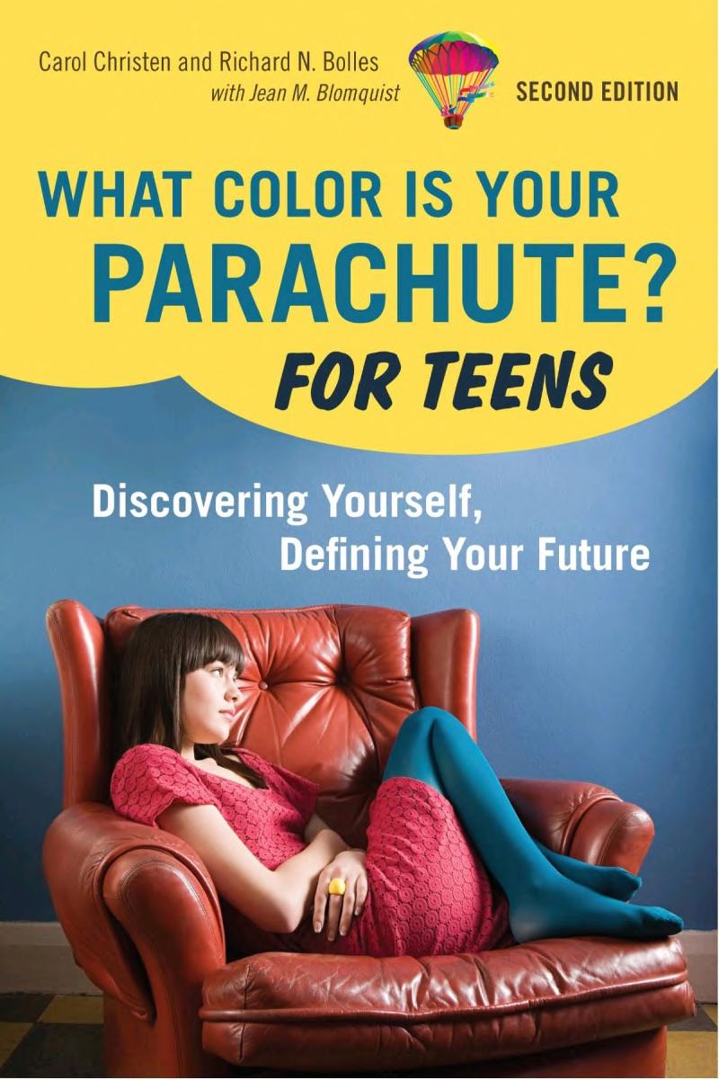 Boekomslag van What Color Is Your Parachute? for Teens door Carol Christen