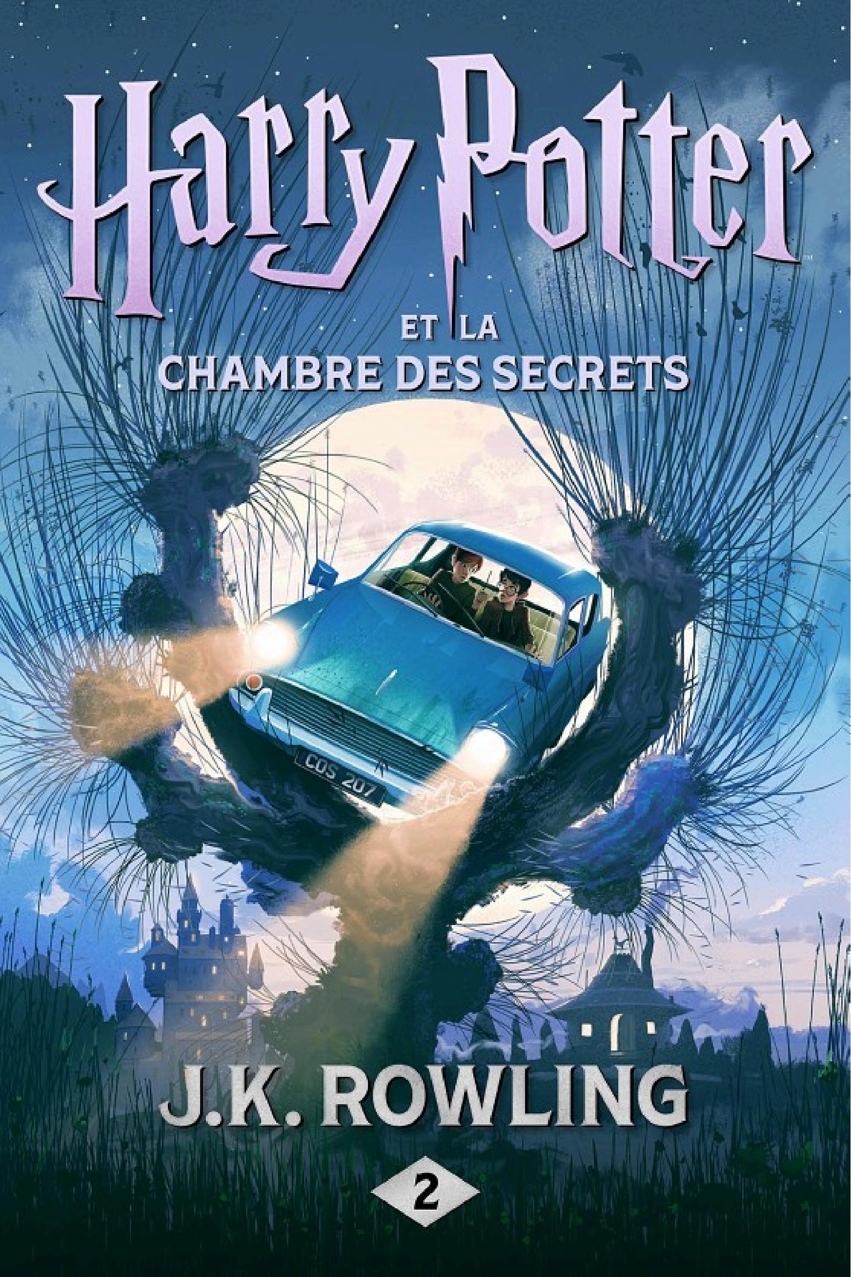Boekomslag van Harry Potter and the Chamber of Secrets door J. K. Rowling