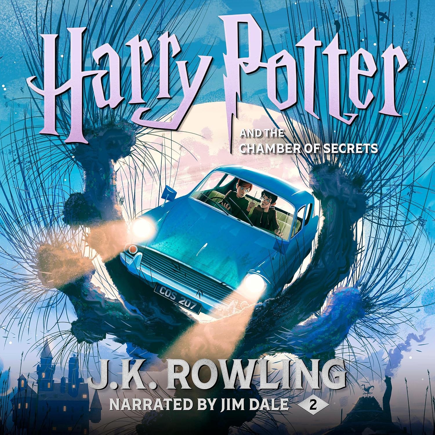 Boekomslag van Harry Potter and the Chamber of Secrets door J.K. Rowling