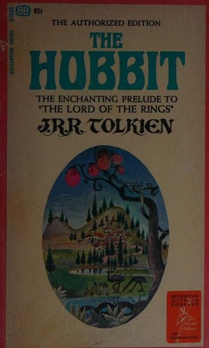 Boekomslag van The Hobbit door J. R. R. Tolkien