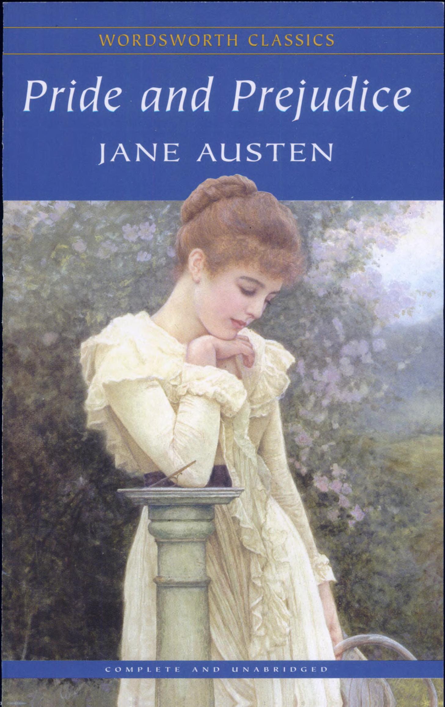 Boekomslag van Pride and Prejudice door Jane Austen