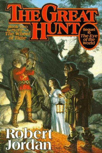 Boekomslag van The Great Hunt (the Wheel of Time Book 2) door Robert Jordan