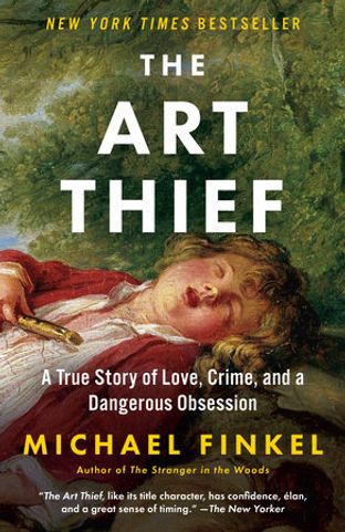 Boekomslag van The Art Thief door Michael Finkel