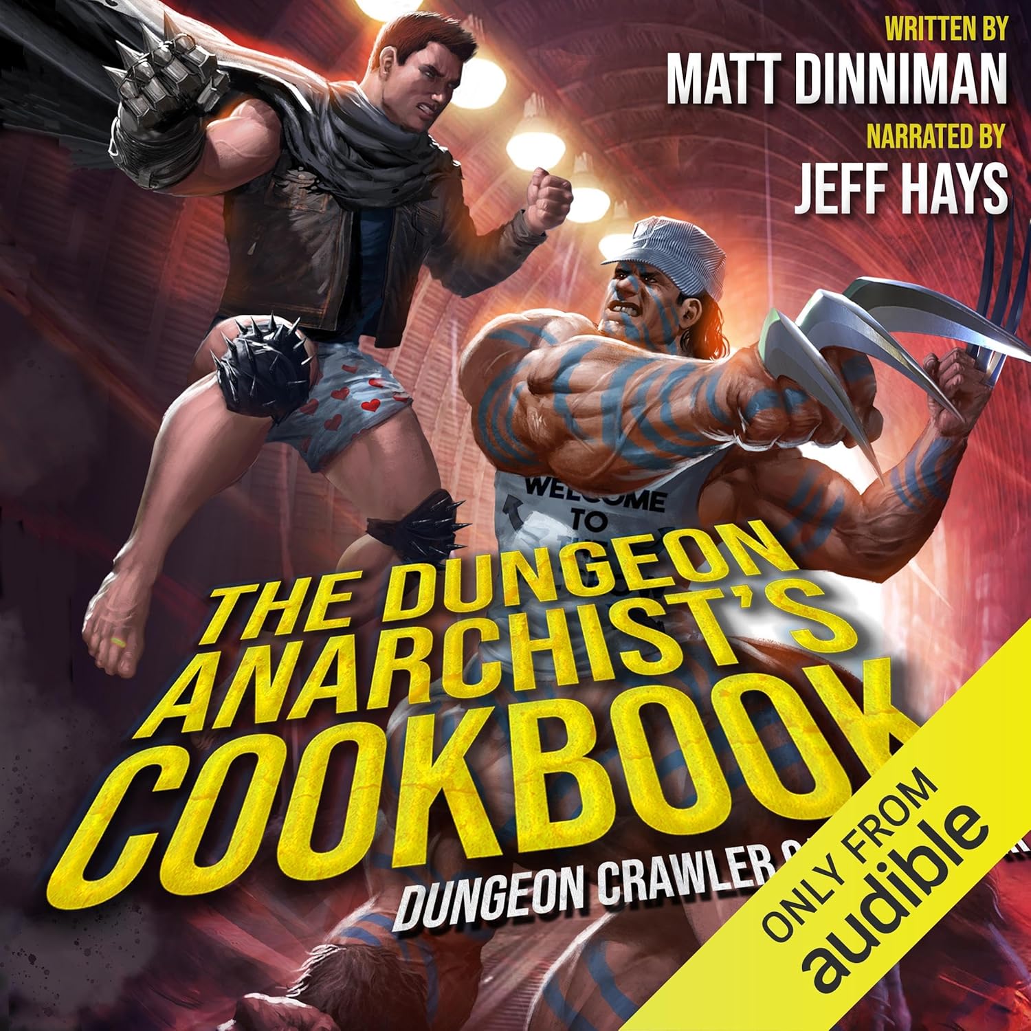 Boekomslag van The Dungeon Anarchist's Cookbook door Matt Dinniman