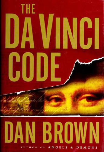 Boekomslag van The Da Vinci Code door Dan Brown