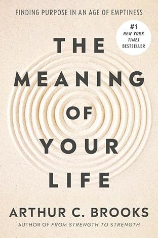 Boekomslag van The Meaning of Your Life door Arthur C. Brooks
