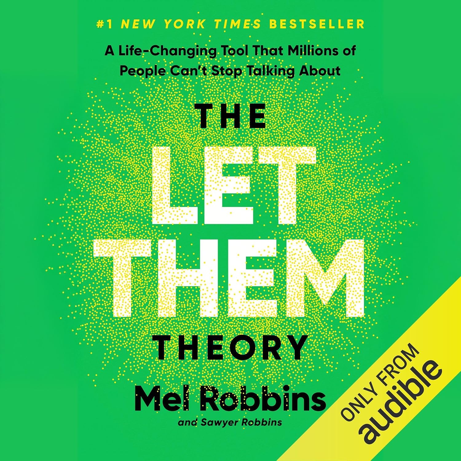 Boekomslag van The Let Them Theory door Mel Robbins