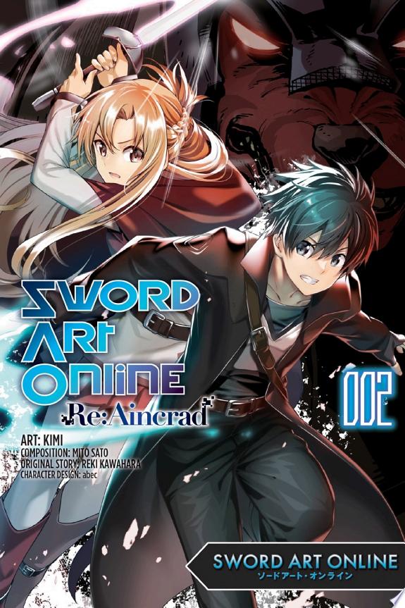 Boekomslag van Sword Art Online Re:aincrad, Vol. 2 (manga) door Reki Kawahara
